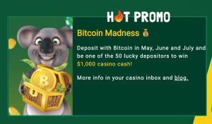 promo for bitcoin depositors