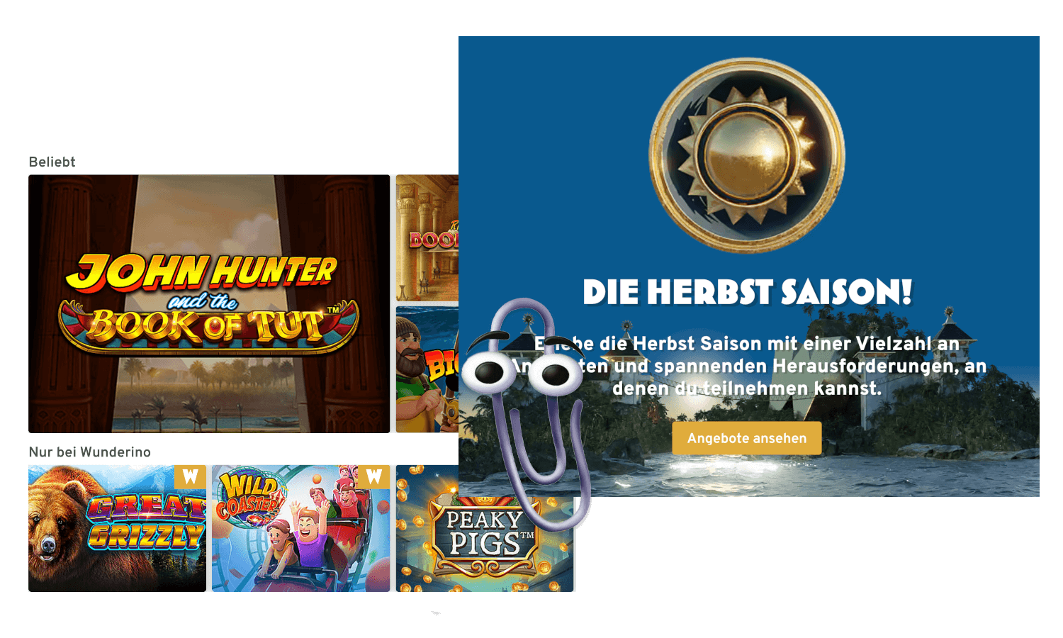 #2 Deutschen online casino - Wunderino